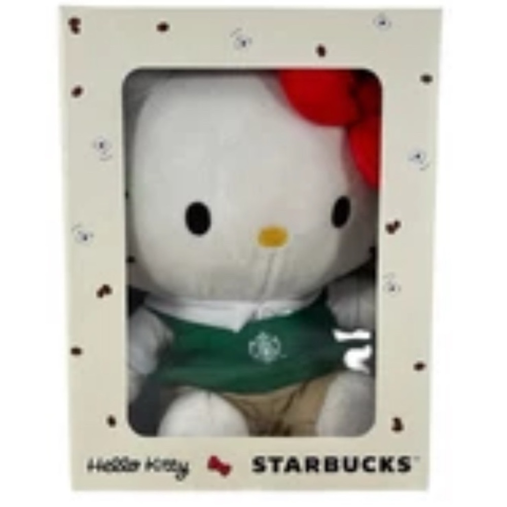 2025 Special Edition Starbucks Hello Kitty Plush